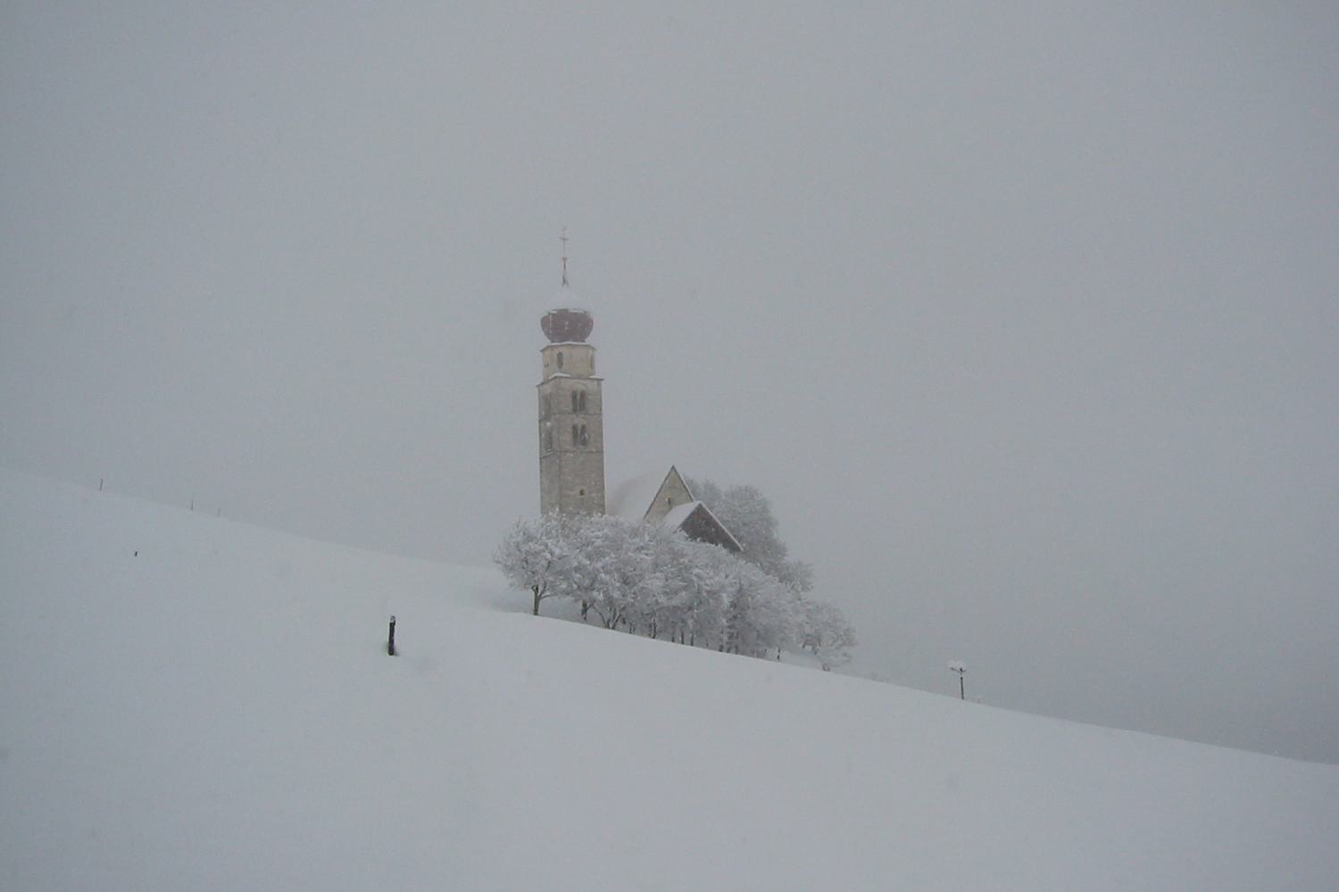 Lo Sciliar in inverno &ndash; Paesaggio innevato