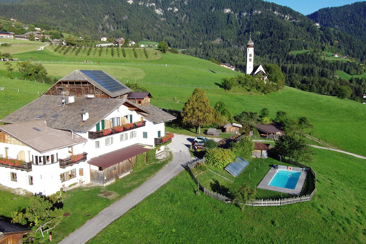 Kirche St. Valentin - Seiser Alm - Dolomiten