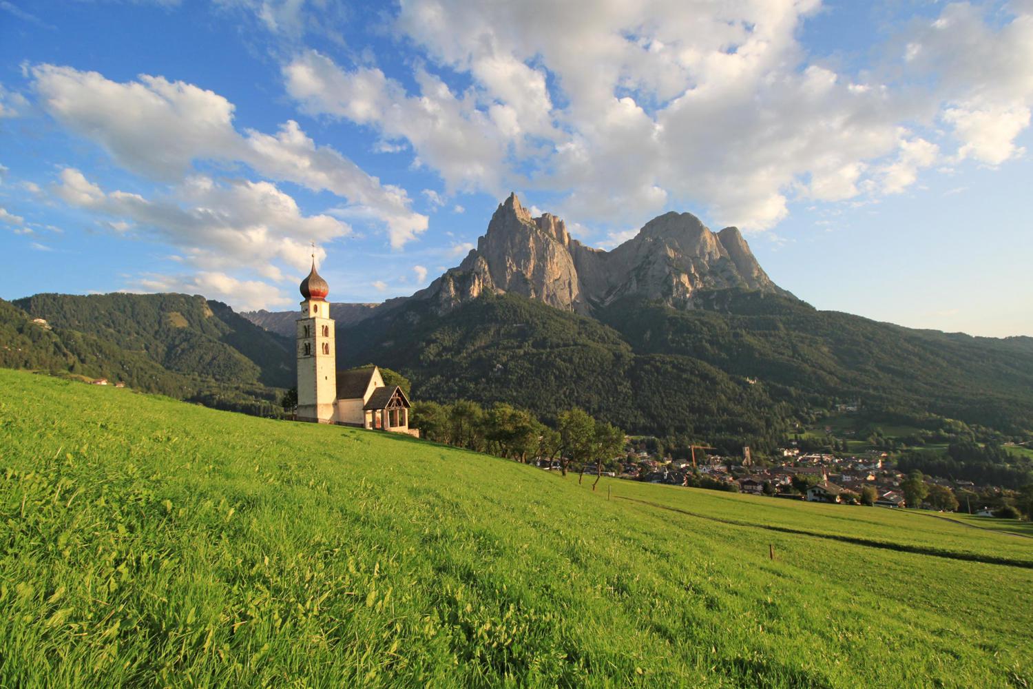 Church in St. Valentin – Alpe di Siusi - Dolomites